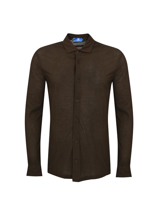 Camicia Capri in cotone Moka KIRED | WCAPRI W8321025